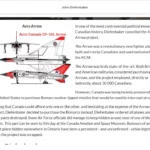 An example of course materials on John Diefenbaker.