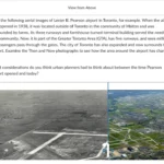 An example of course materials on aerial view.